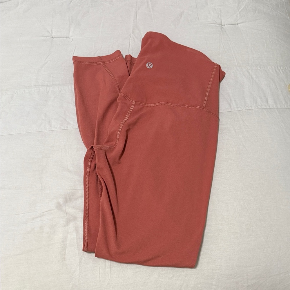lululemon athletica Rust Leggings